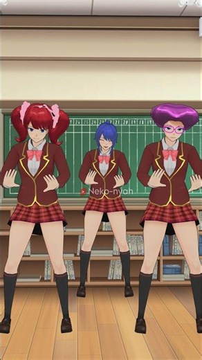 Viral No Batidao Trend with Girls 👀 #sakuraschoolsimulator #shorts #trending #viral #video #dance