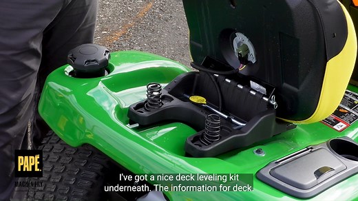 Join Toolkit Expert Jason Hughes for an overview of the John Deere X390 Riding Lawn Mower. 👉 The John Deere X390 is a great choice for lawns under two acres 👉 This 23hp mower features power two-wheel steering 👉 This lawn tractor comes with a standard 4-year or 300-hour bumper-to-bumper warranty 👉 Choose from a 48- or 54-inch Accel Deep™ deck; either choice is compatible with optional MulchControl™ | Papé Machinery Ag and Turf