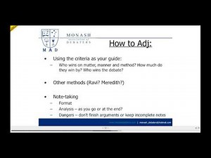 Adjudication Principles - Amit (2011)