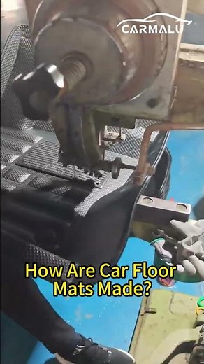 How Are Premium 3D Car Floor Mats Made? 📐🏭 #manufacturing