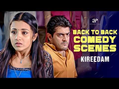 Kireedam Comedy Scenes | From stealing Ganesh statue to stealing hearts 😂 | Ajith Kumar | Trisha
