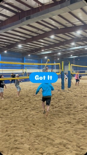 North Beach LI - Indoor Beach Volleyball on Instagram: "There’s nothing like the chorus of “GOT ITS” 🏐📢"