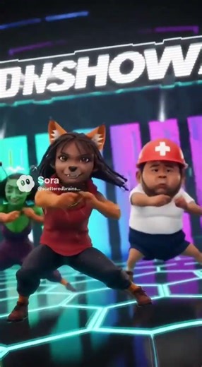 Break dancing with the crew! #animationshorts #breakdance