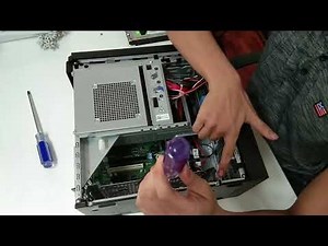 Dell T40: How to add HDD without the Cuskit
