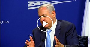 Netanyahu tells U.S. progressives Israel shares their values