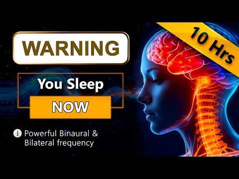 Kills Anxiety & Stress for DEEP Relaxing Sleep (1Hz EMDR Bilateral & Binaural Waves)