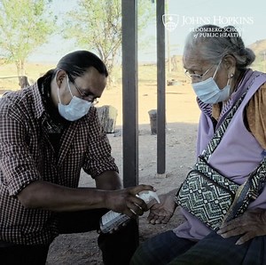 110K views · 318 reactions | For 29 years, the Johns Hopkins Center for American Indian Health has worked closely with tribal communities to improve their health and wellbeing. Under the #COVID19 pandemic, this work has redoubled. Their experts say there is still a staggering need for more. Read more: https://www.jhsph.edu/covid-19/articles/partners-in-fighting-coronavirus-among-native-americans.html | Johns Hopkins Bloomberg School of Public Health | Facebook