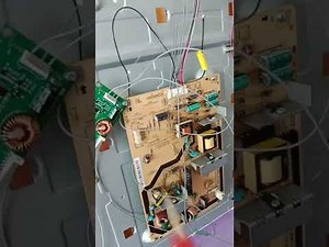 lc-40le265m sharp tv backlight inverter replacement and bypass error