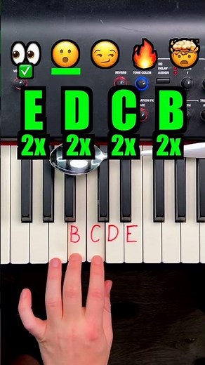 ☝️ Free Piano Course in Bio - Learn 4 Chords Play 100's of Songs