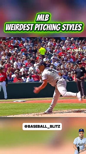 MLB | Weirdest Pitching Styles #baseball #MLB #BaseballLegends #baseballhighlights | Baseball blitz