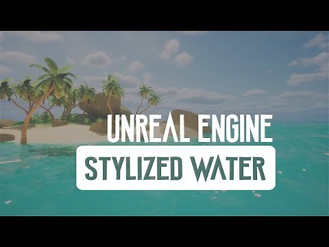 Unreal Engine 5 Water System - Creating Stylized - Foam & Caustic | Beginner Tutorial - Part 2