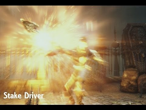 Bloodborne - Stake Driver (Move Set Showcase)