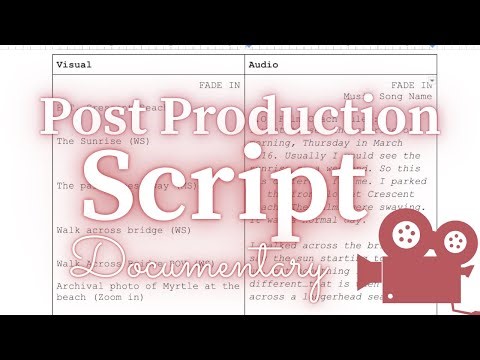 How to Write a Documentary Script AFTER Filming I Post Production Scriptwriting