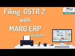 GSTR2 Automatically Reconciliation in Marg ERP | Reconciliation & invoice matching GSTR-2 [English]