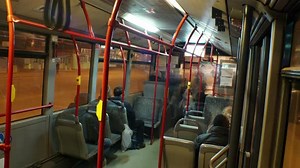City Bus Riding Interior Timelapse