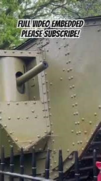 World War I - The first TANKS used in BATTLE #ww1 #wwi #tanks #firstworldwar #tank #worldwarone