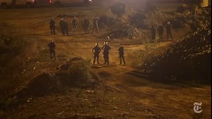 Agents Shoot Tear Gas at Migrants Trying to Cross Mexican Border