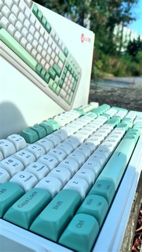 One of my best finds! it’s super affordable too - if you’re looking for a creamy keyboard, that’s ergonomic wireless has a backlight and tons of shortcut buttons this is your chance to grab it! #keyboard #creamykeyboard #techfinds #GamingSetup #tiktokshoptech