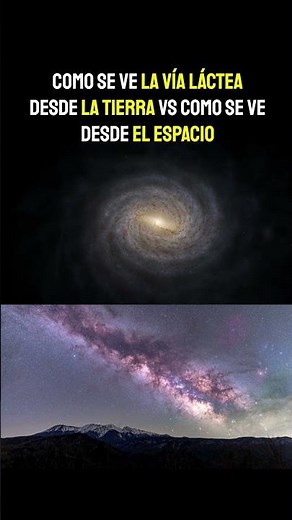 ¿POR QUÉ la VÍA LÁCTEA se ve ASÍ?🌌