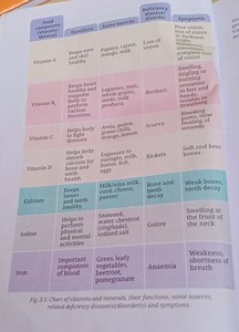 The provided image is a chart titled "Fig. 3.5: Chart of vitami... | Filo