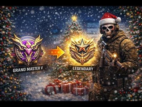 GRAND MASTER I 🔥 | COD Rank Push 🎄