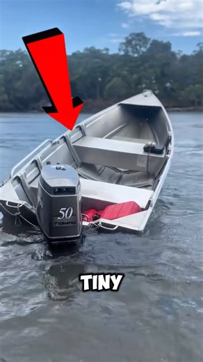 He Put a 1,000HP Engine on a Tiny Fishing Boat.. Insane Result!😱🔥 #shorts #viral #boat