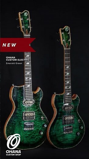Meet the Ohana Custom Electric Baritone from #ohanacustomshop available now ‪@SouthernUkuleleStore‬