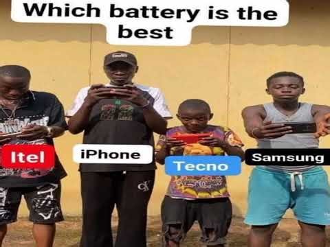 Which Phone Has the Best Battery? Itel vs iPhone vs Tecno vs Samsung Global Challenge!