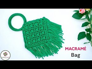 Macrame Bag | Macrame Purse Tutorial | Macrame Bag Tutorial for Beginners