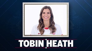 17K views · 839 reactions | Get to know the U.S. Soccer #StarsinStripes!  Tobin Heath shows off her whistling talents, shares some of her favorite non-soccer athletes and her go-to cheat day meal  | FOX Soccer | Facebook