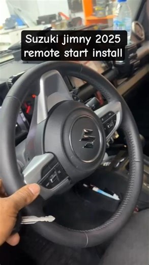 jimny 2025 remote start install #suzukijimny #remotestart #keyprogram #jafry_auto #ytshortsindia