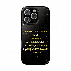 Star Wars Phone Case: "i Have Brought Peace" - Durable Galaxy Black Cover - Etsy