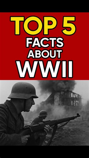 Top 5 Cool Facts About WWII #war #WWII #1945 #conflict #worldwar2 #fyp #viral #top5 #facts