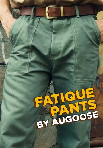 Fatique Pants Drab: Karakter dan Gaya yang Relevan