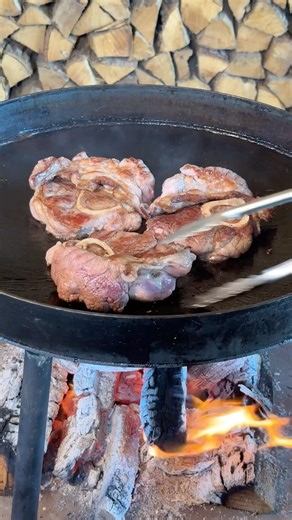 Beef Shank and Provolone Empanadas | Al Frugoni - #openfirecooking