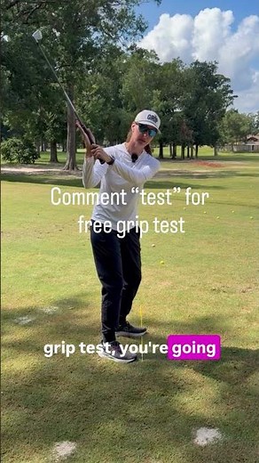 comment TEST for free Grip Test 👇 Want to simplify golf? Stop trying to copy every swing tip you