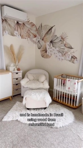 Introducing the designer crib that’s convertible, functional, and perfect for every nursery. ✨ Mini crib, full crib, & toddler bed 🌀 Lasts from years 0-5 🌿 Made with sustainable materials | Nestig