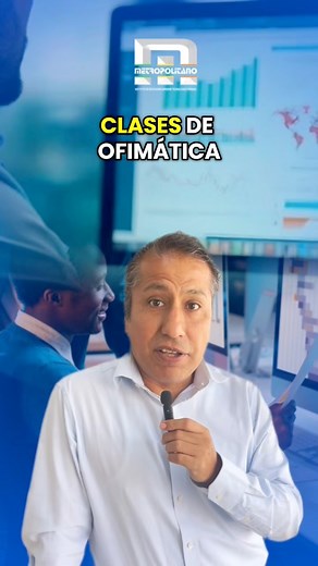 🖥️📊 ¡Aprende Power Point, Word y Excel en solo 3 meses con nuestro curso de Ofimática Empresarial! Domina estas herramientas fundamentales y certifícate para destacar en el mundo laboral. ¡Inicia tu camino hacia el éxito hoy mismo! 🎓🌟 Comunícate Ahora | CENTRAL WHATSAPP : 📲🙂https://wa.me/51908828957 Página en Facebook: 🎓https://www.facebook.com/IST.Metropolitano Siguenos en Instagram: 🎓https://www.instagram.com/istmetropolitano 🎬 Sigue Nuestro TikTok https://www.tiktok.com/@istmetropoli