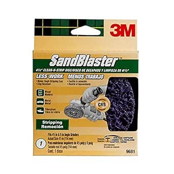SandBlaster Clean-N-Strip Disc 9681 - Angle Grinder Rust - Amazon.com
