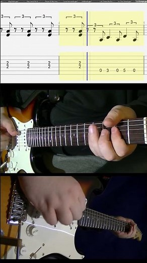 Guitar Tab La Grange by ZZ Top #guitarriffs #guitar #zztop #guitartabs #music