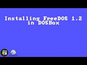 Installing FreeDOS 1.2 in DOSBox