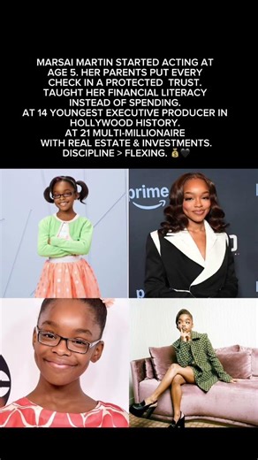 Marsai Martin Never Spent Her Child Star Money Now She’s A Multi-Millionaire At 21 💰🖤