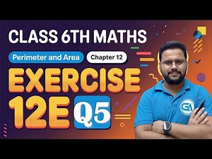 Class 6 Maths | RS Aggarwal Ch 12 Perimeter & Area | Ex 12E Q5 Full Solution | New Edition