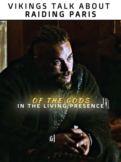 Ragnar Talks About Raiding Paris 🥶 #shorts #vikings