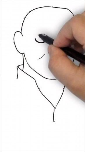 How to draw Michael Myers from Halloween #shorts