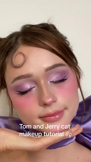 Tom and Jerry Cat Makeup Tutorial