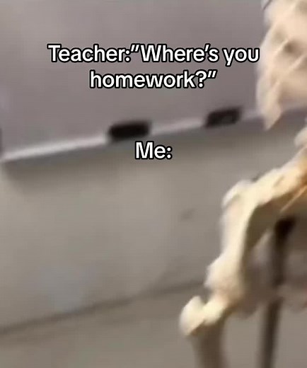 Teacher Asks for Homework - Funny Response Video