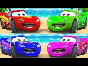 Best of CARS 3 ⚡ Lightning McQueen Color | Disney Pixar (MUSIC VIDEO) PART 3