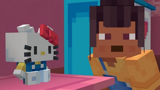 Minecraft teases upcoming Hello Kitty collaboration