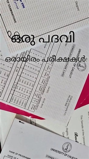 "സർട്ടിഫിക്കറ്റ് ഒക്കെ റെഡിയാ… ജോലി കിട്ടുവോ ആവോ! 📜🥲"/Wanderlogbysk by sk